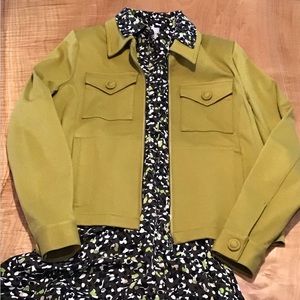 Cabi Touring Jacket, Moss Gold, S
